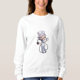 Moletom Funny Nurse Coffee Sweatshirt