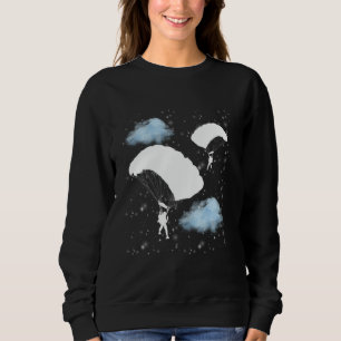 Moletom Funny Paragliding Design for Men Women Skydiving P