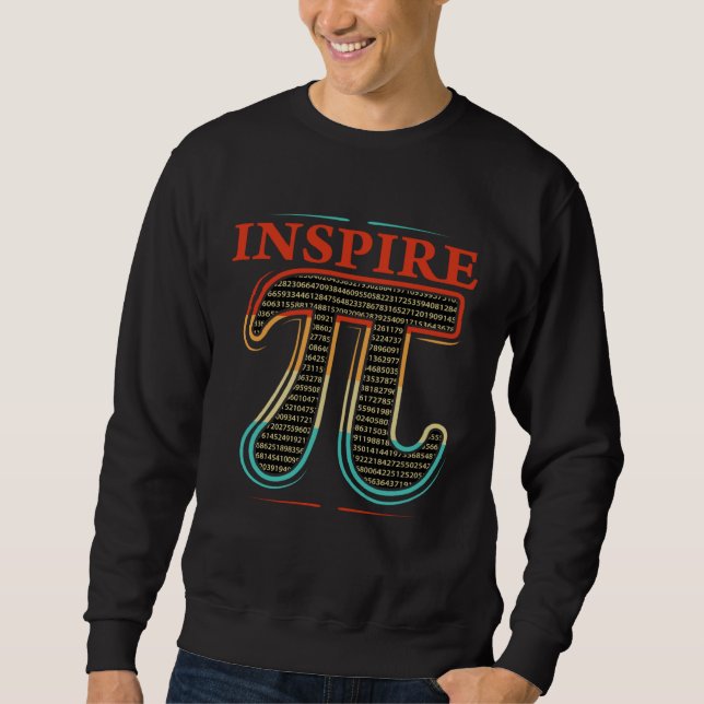 Moletom Funny Pi Day Geometry Algebra Math Lover Inspire (Frente)