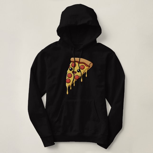 Moletom Funny Pizza Slice Lover (Frente do Design)
