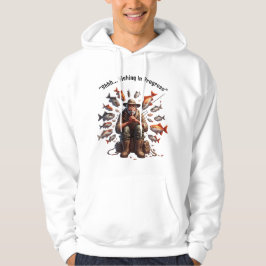 Moletom Funny Quiet Fisherman Hoodie