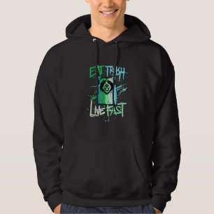 Moletom Funny Racoon Gift Coma Lixo Rápido
