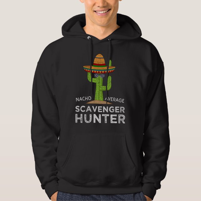 Moletom Funny Scavenger Hunt Saying For Adventure Hunter E (Frente)