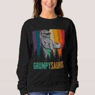 Moletom Funny T Rex Dinosaur Grumpy Surus Familiares Pais