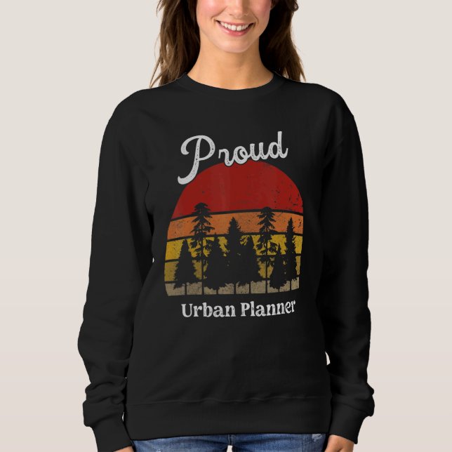 Moletom Funny Urban Planner Shirts Job Title Professions (Frente)