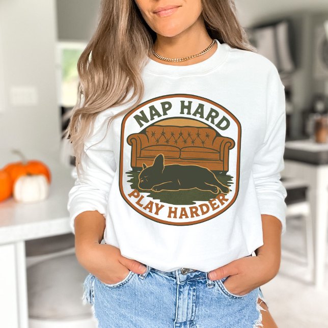 Moletom Funny Vintage French Bulldog Lover (Funny Dog Lover Gift)