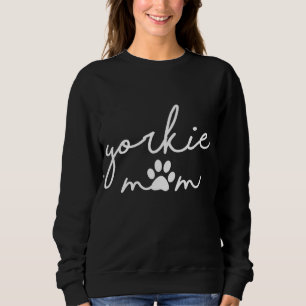 Moletom Funny Yorkshire Terrier Dog Mãe Cute Yorkie Mãe