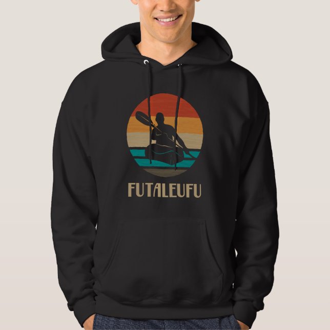 Moletom Futaleufu Hoodie Kayaking Hoodie Kayak Ideia do Gi (Frente)