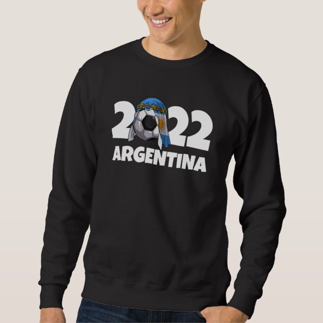 Moletom Futebol argentino futebol árabe 2022 (Frente)