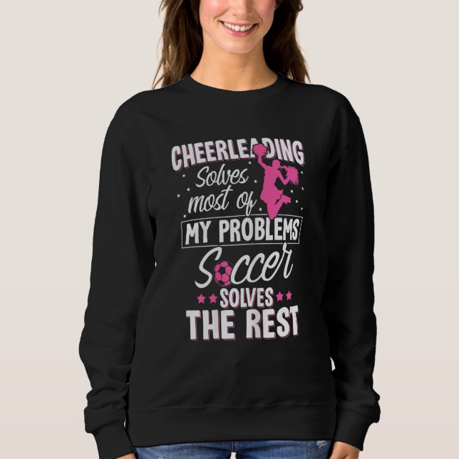 Moletom Futebol Cheer Graphic Women Cheerleader 2 (Frente)