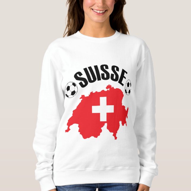 Moletom Futebol de Suiça Suisse (Frente)