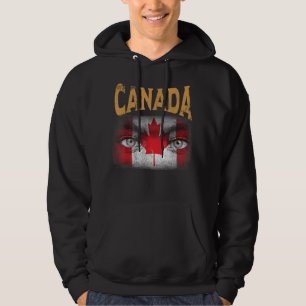 Moletom Futebol do Canadá - Bandeira do Presente