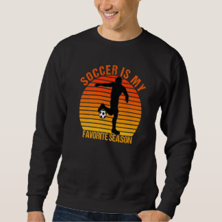 Moletom Futebol É Minha Estação Favorita Vintage Futebol