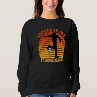 Moletom Futebol É Minha Estação Favorita Vintage Futebol