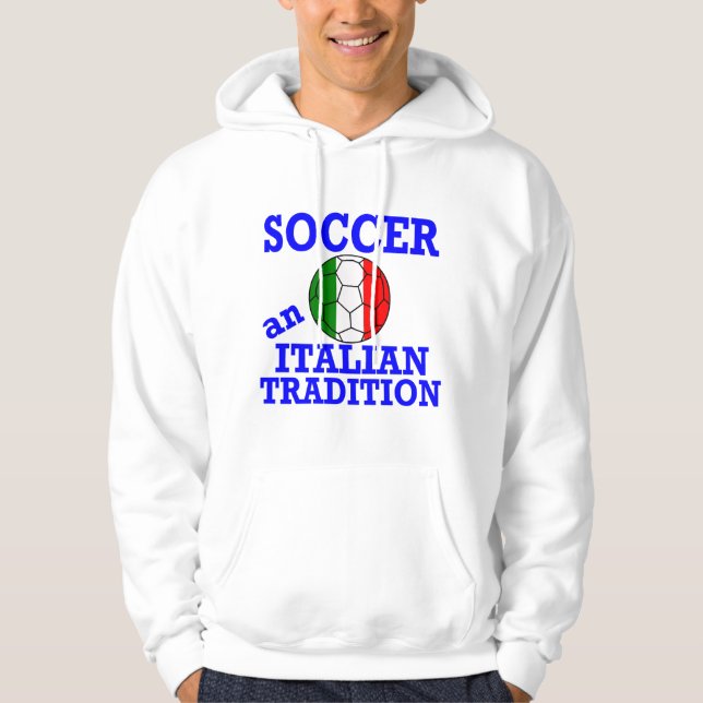 Moletom Futebol e tradição italiana (Frente)