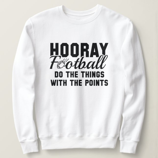 Moletom Futebol Hooray (Frente do Design)