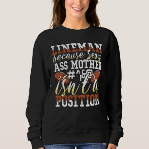 Moletom Futebol Lineman Offensive Lineman & Football