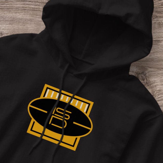Moletom Futebol negro e Dourado de ISD Men (Criador carregado)