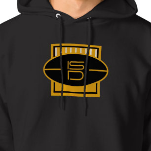 Moletom Futebol negro e Dourado de ISD Men