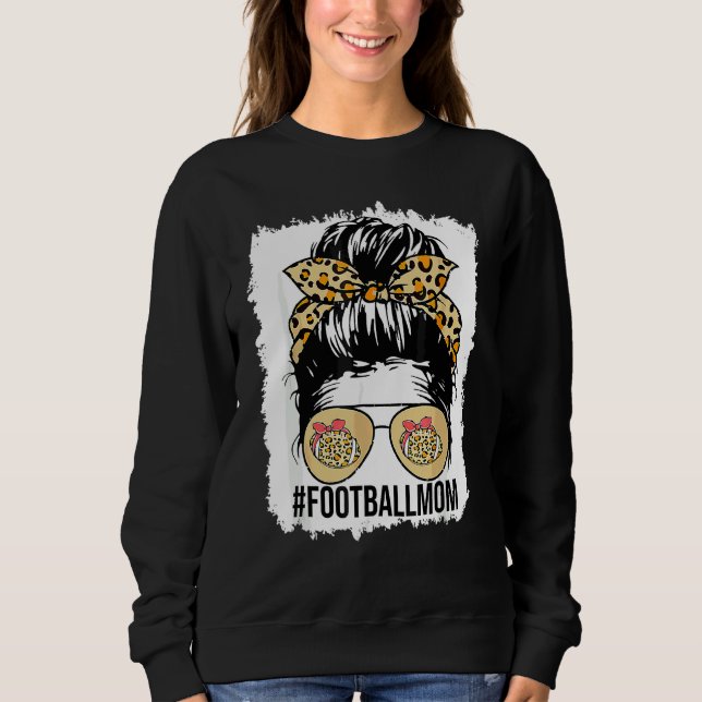 Moletom Futebol Sangrento A Mãe A Vida Com Leopardo E Mens (Frente)