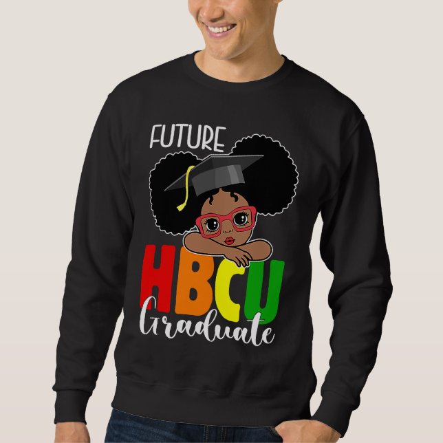 Moletom Future HBCU Grad Girl Graduation HBCU Future Colle (Frente)