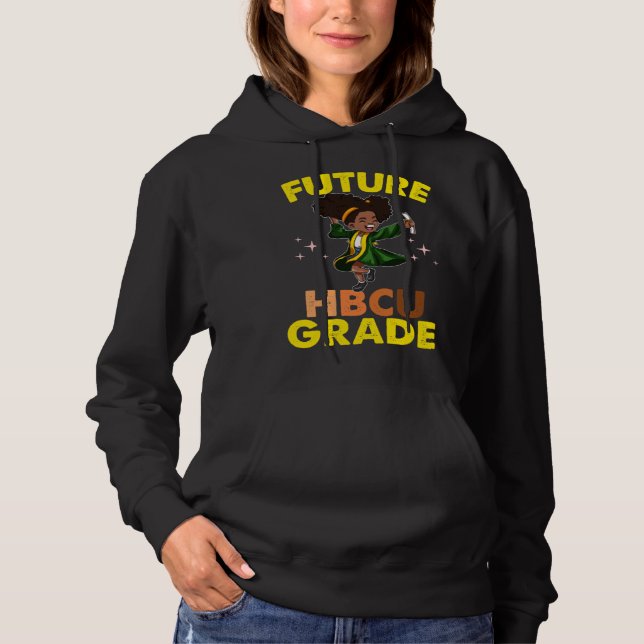 Moletom Future HBCU Grad History Black College Youth Kids  (Frente)