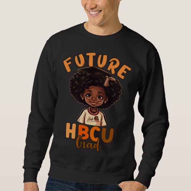 Moletom Future HBCU Graduate Afro Black College Graduation (Frente)