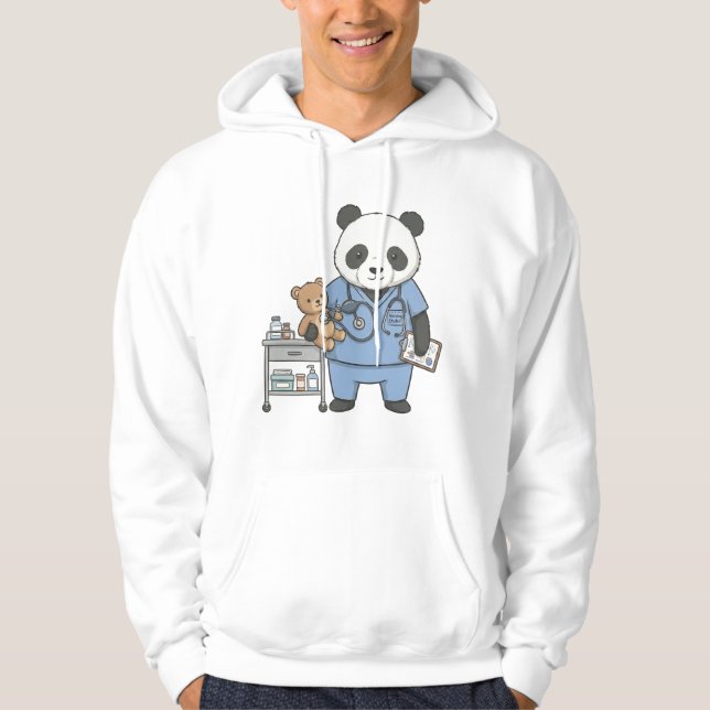Moletom Future RN Panda: Adorable Medical Student  (Frente)