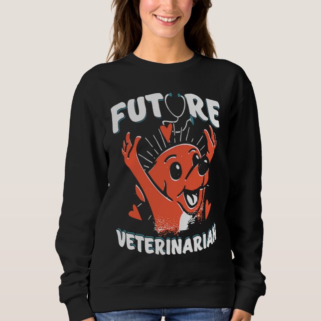 Moletom Future Veterinarian Vet Student  Dogtor (Frente)