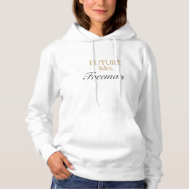 Moletom Futuro Casamento Capuz Elegante | Noivado