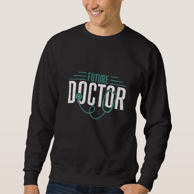 Moletom Futuro Doutor Estudantes da Faculdade de Medicina  (Frente)