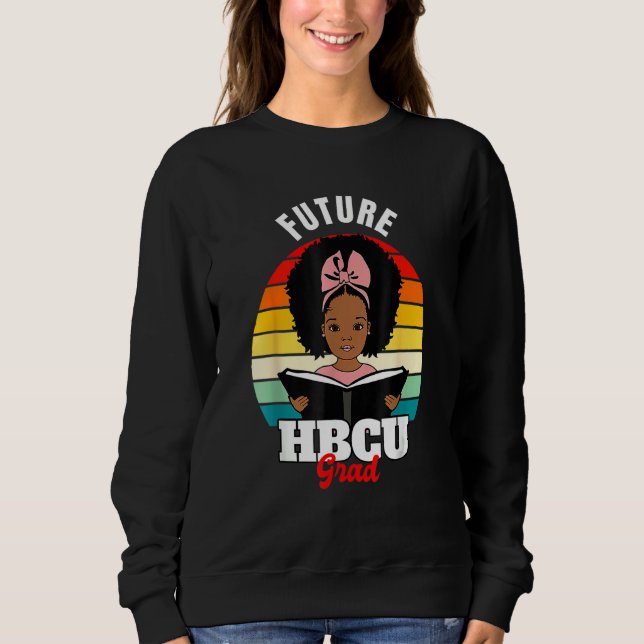 Moletom Futuro Formando Hbcu, Orgulho Africano de História (Frente)