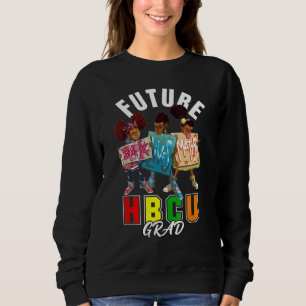 Moletom Futuro Graduação De Garotas De Formando Hbcu Histo