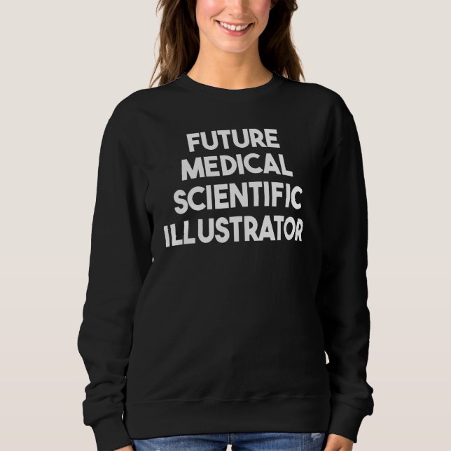 Moletom Futuro Ilustrador Científico Médico (Frente)