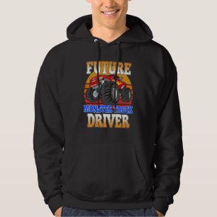 Moletom Futuro Monster Truck Driver Vintage Retro Truck