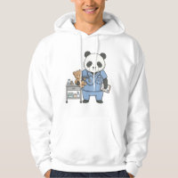 Futuro Panda Enfermeiro: Adorável Estudante de Med