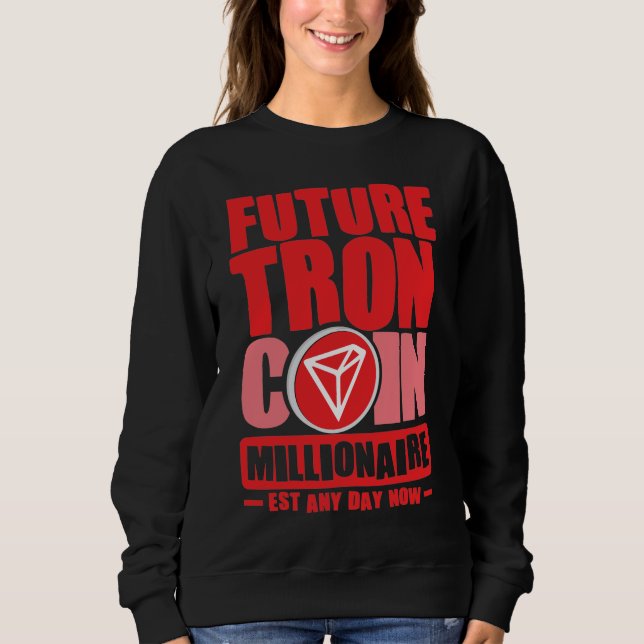 Moletom Futuro TRON Moin Millionaire (Frente)