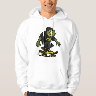 Moletom FUZI - Roupa de Sapo de Patinador Urbano - capuzes