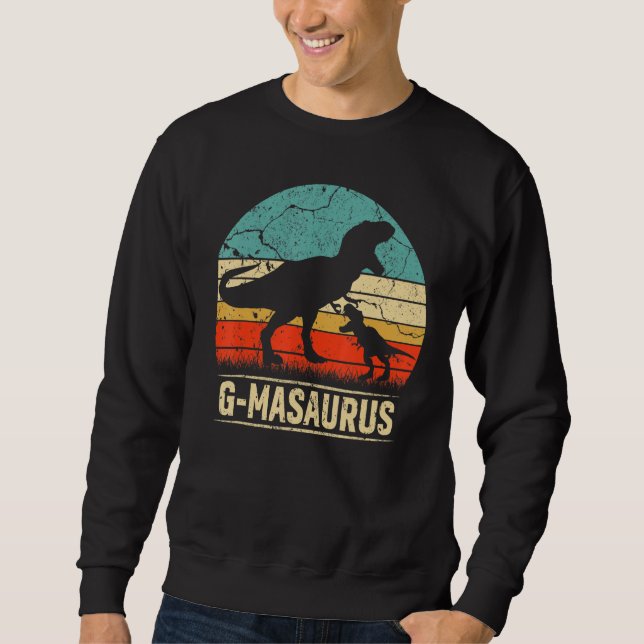 Moletom G Masaurus T Rex Dinosaur G Mães Surus Matriz (Frente)