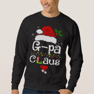 Moletom G-Pa Claus Natal Família Pajama Matando Xmas
