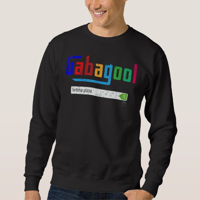Moletom Gabagool Antigo  Gíria Italiana (Frente)