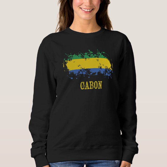 Moletom Gabian enthusiasts for Gabon and Gabon   (Frente)