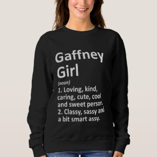 Moletom GAFFNEY GIRL SC SUL CAROLINA Funny City Home Roo