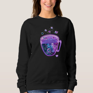 Moletom Galaxy Cup Vaporwave Taça Japonesa De Galaxy Tea