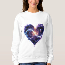 Moletom Galaxy Dentro a Heart; 🌌 💜 Amor Cósmico para sem