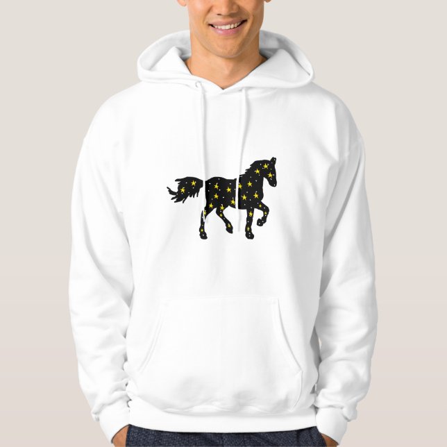 Moletom Galaxy Horse Icon Sweatshirt – Astrology Identity  (Frente)