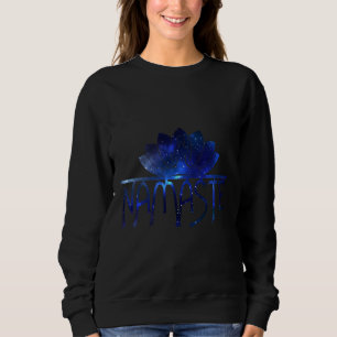 Moletom Galaxy Namaste Yoga Lotus Flower