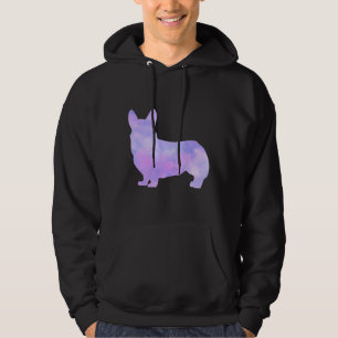 Moletom Galaxy Watercolor Corgi