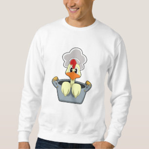 Moletom Galinha com pote Cozinhar