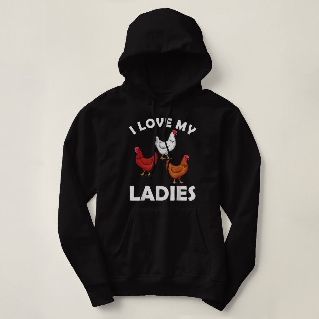 Moletom Galinha Engraçada Para Homens Mulheres Chicken Chi (Frente do Design)